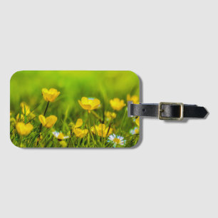 Buttercups and Daisies Luggage Tag