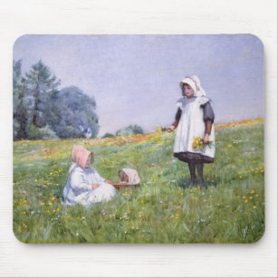 Buttercups and Daisies Mouse Pad