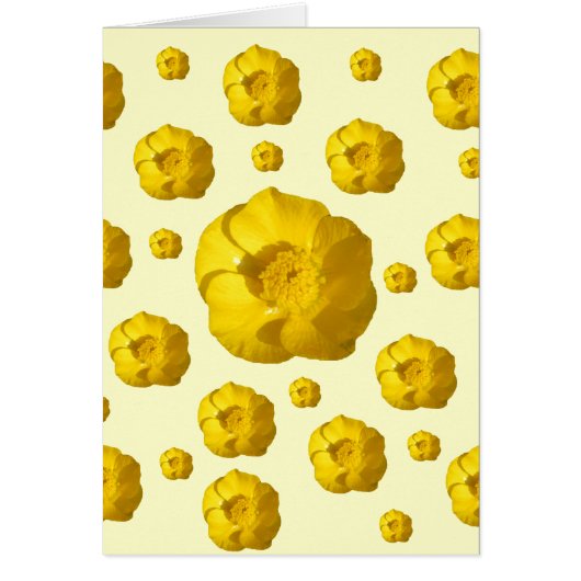 Buttercups card (Front)
