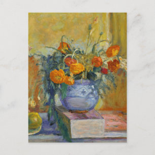 Buttercups in a Blue Vase by Pierre Bonnard Postcard
