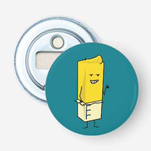 Buttered Buttery Stick of Butter Happy Thumbs Up Bottle Opener