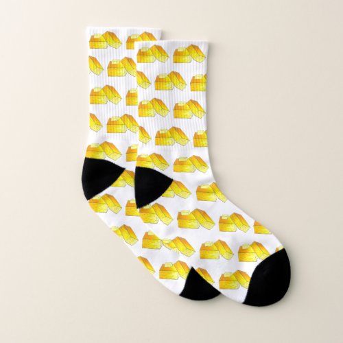 Buttered Cornbread Southern Soul Food Spoon Bread Socks