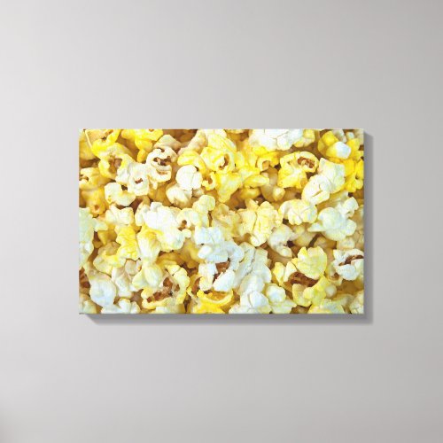 buttered popcorn canvas print
