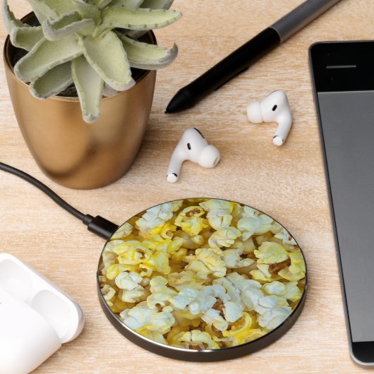 Buttered Popcorn Wireless Charger (Desk 2)
