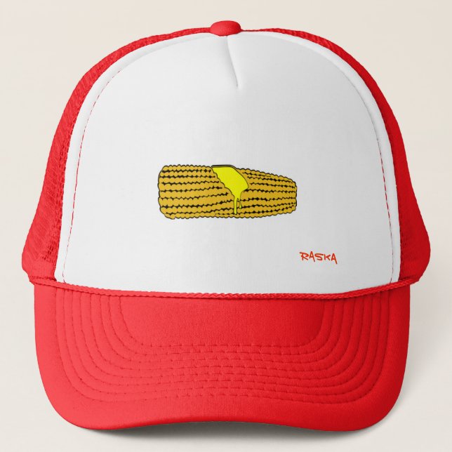 ButteredCornHat Trucker Hat (Front)