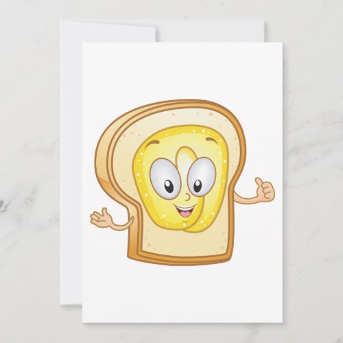 Butterface Bread Invitation
