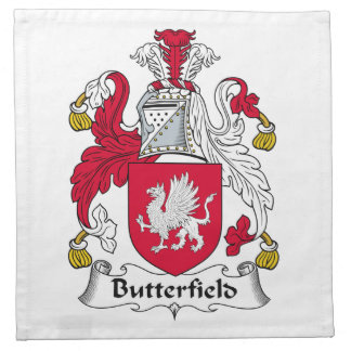 Butterfield Family Crest Napkin