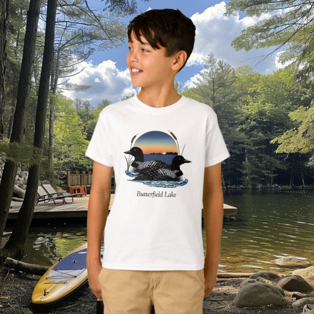 Butterfield Lake Loon Pair T-Shirt (Creator Uploaded)