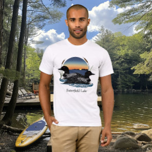 Butterfield Lake Loon Pair T-Shirt
