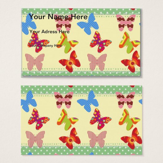 Butterflies (Front & Back)