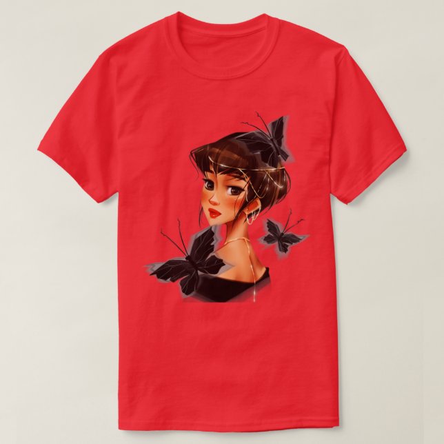 Butterflies6  T-Shirt (Design Front)