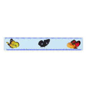Butterflies 12 inch Ruler