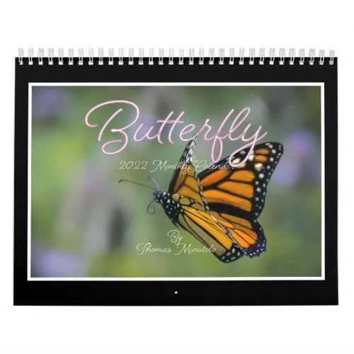 Butterflies 2023 Calendar By Tom Minutolo