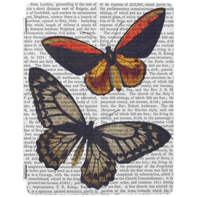 Butterflies 3 iPad air cover (Front)