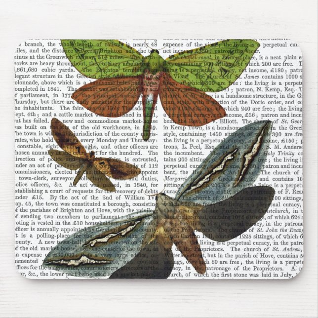 Butterflies 4 mouse pad (Front)