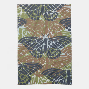 Butterflies Abstract Kitchen Towel