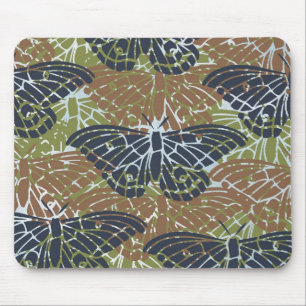 Butterflies Abstract Mouse Pad