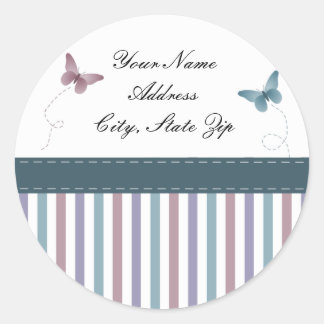 Butterflies Address Stickers