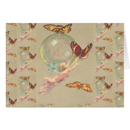 Butterflies and a Angel Cards (Front Horizontal)