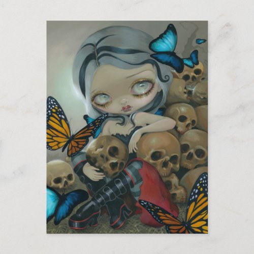 Butterflies and Bones Postcard