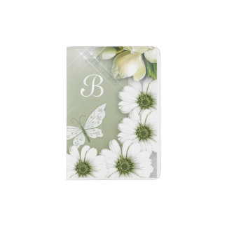 Butterflies and Daisies Passport Holder