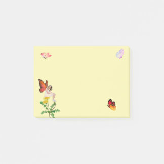 Butterflies and Fairy Post-It Notes
