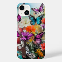 Butterflies and Flowers