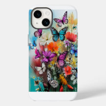 Butterflies and Flowers
