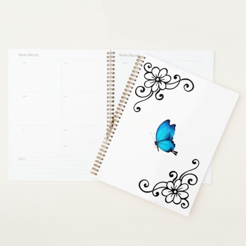 butterflies and flowers is a fascinating example planner