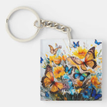 Butterflies and Flowers