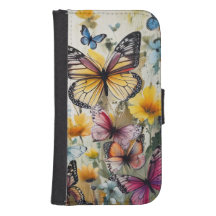 Butterflies and Flowers