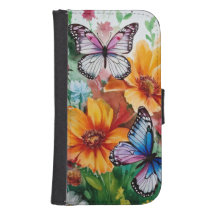 Butterflies and Flowers