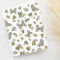 Butterflies and Honeysuckle Pattern Blank
