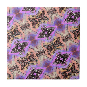 BUTTERFLIES AND MOTHS CERAMIC TILE