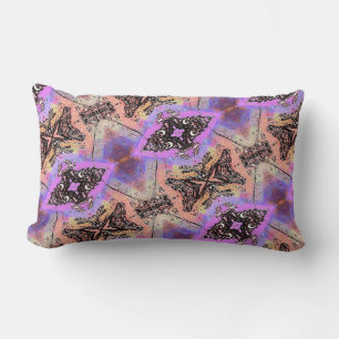 BUTTERFLIES AND MOTHS LUMBAR PILLOW