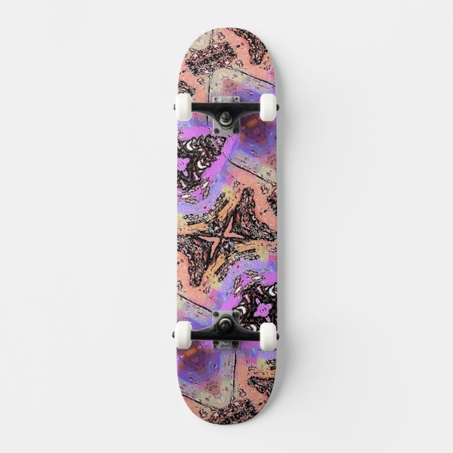 BUTTERFLIES AND MOTHS SKATEBOARD DECK (Front)