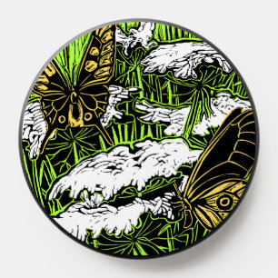 Butterflies and Queen Anne's Lace PopSocket