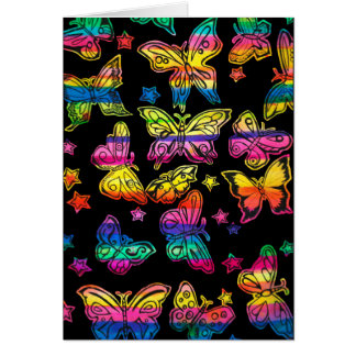 Butterflies and Stars Cards
