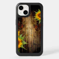 Vintage Collage Sunflower Butterfly Phone Case - iPhone 13 Case