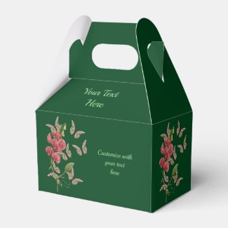 Butterflies And Sweet Pea Flower Personalized