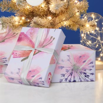 Butterflies Aquarelle Wrapping Paper by FairyWoods at Zazzle