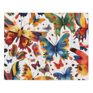 Butterflies Art Jigsaw Puzzle