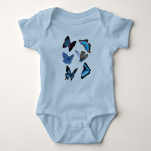 Butterflies Baby Bodysuit