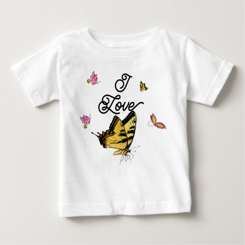 Butterflies  baby T_Shirt