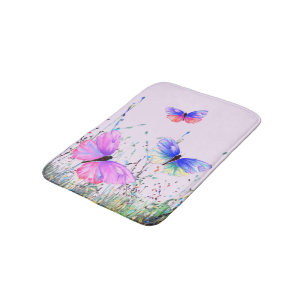 Butterflies Bath Mat
