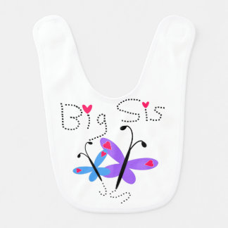 Butterflies Big Sis Bib