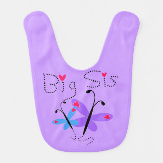 Butterflies Big Sis Bib