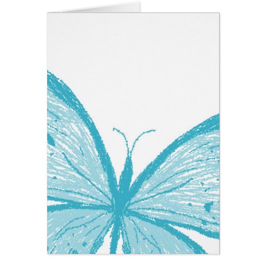 Butterflies blue cards (Front)