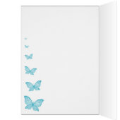 Butterflies blue cards (Inside (Left))
