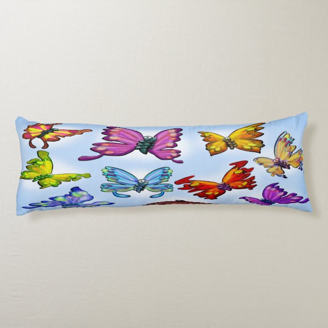 Butterflies Body Pillow (Back)